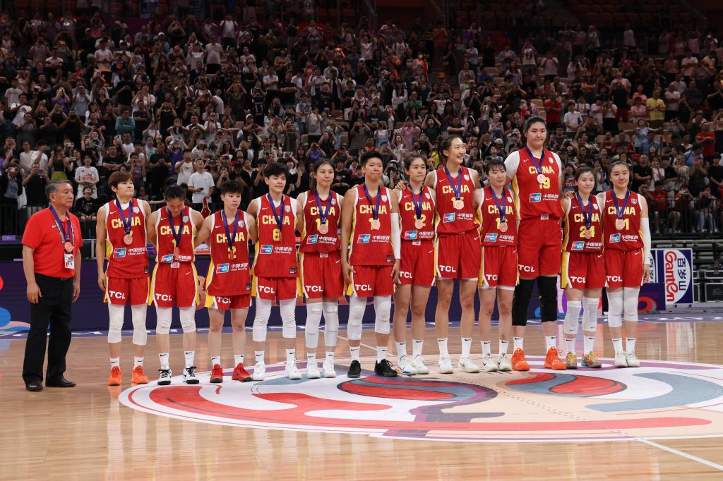 中国女篮将