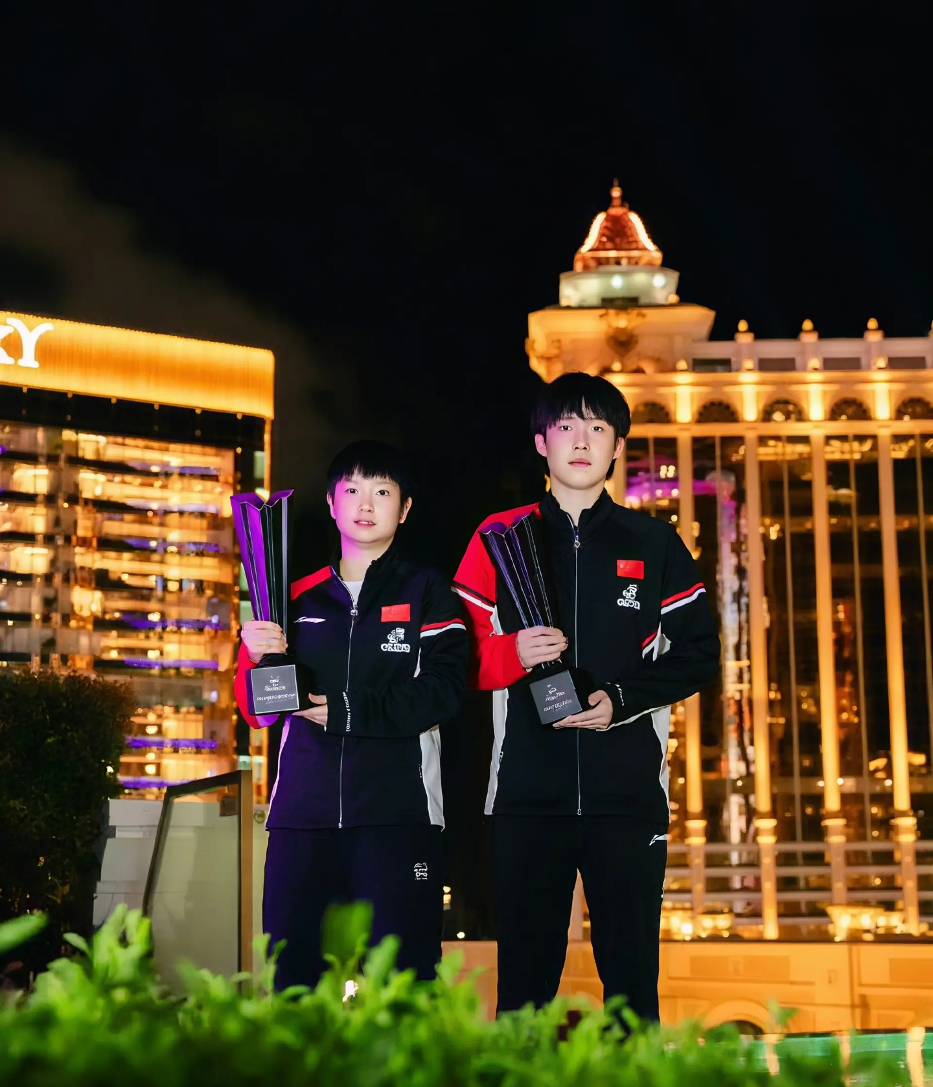 宣传照, 中国北京站, 国乒今天返